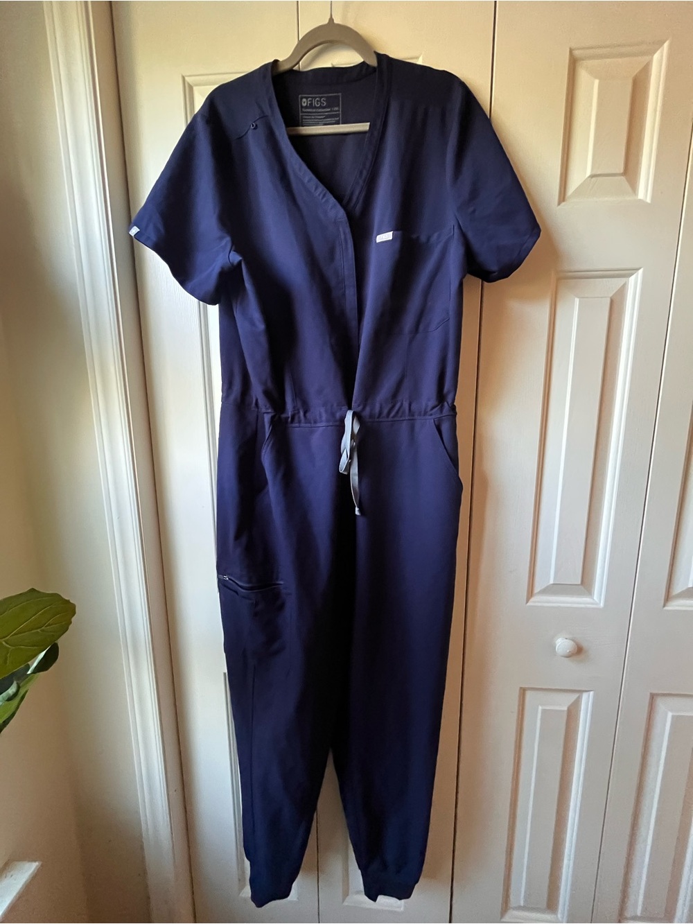 FIGS Navy Women's Utility Jumpsuit XXl
